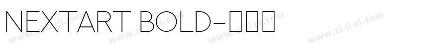 NEXTART Bold字体转换